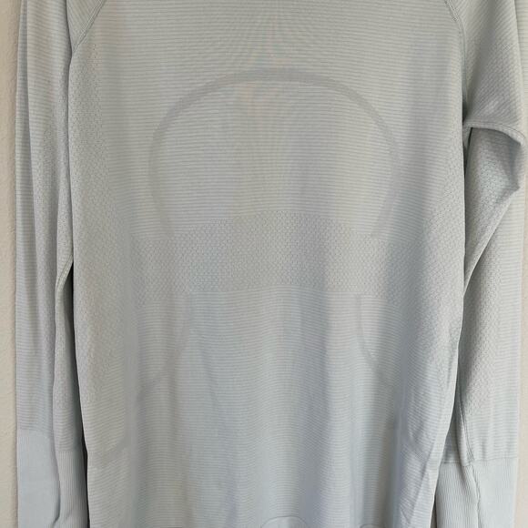 Lululemon Swiftly Tech Long Sleeve Shirt Light Blue (10) - Picture 3 of 8